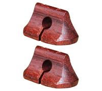 Amagogo 2 piezas Puente Erhu Violín Puente de madera Código Erhuqin Accesorios Erhu Puente musical Código Erhu para violín Accesorios musicales