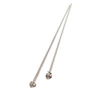 Amagogo 2X Eje de Repuesto para máquina de Subir escaleras, Pieza de Repuesto para máquina de Escalada, Accesorio de Acero Inoxidable para Gimnasio,