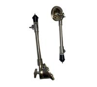 Amagogo 2x Patas de bombo Soporte de pie de bombo Soporte de bombo antideslizante universal Patas de soporte de bombo de metal para accesorios de kit de