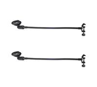 Amagogo 2x Soporte de Micrófono de Escritorio de Universal Ajustable de Metal Soporte de Brazo de Micrófono