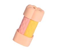 Amagogo 4x botellas de champú de viaje de silicona, artículos esenciales de viaje, contenedores de tamaño de viaje para artículos de tocador, resistentes a, Rosa