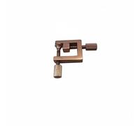 Amagogo Abrazadera de Cola de Latón para Violín Herramienta de Reparación Pinza H62 Resistente y Ajustable con Tornillo Suave, Abrazadera Cuadrada Número 2