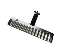 Amagogo Accesorio de percusión para tambor Crasher, regalo para bateristas, superficie de acero con efecto de sonido profesional y limpio para escenario, L