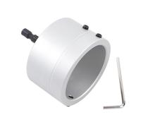 Amagogo Accesorio para Taladro Herramienta de Biselado de Tuberías Desbarbador Interno y Externo Aleación de Aluminio Ajustable con Llave en L Adecuado para