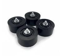 Amagogo Almohadilla para Aire Acondicionado Soporte de Unidad Exterior Antivibración Amortiguador Aislante Estable Goma Adecuada para Exteriores Montaje O, Almohadilla Cilíndrica 85MM
