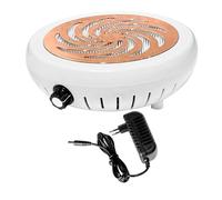 Amagogo Aspirador de polvo para uñas, profesional, portátil, silencioso y desmontable, Oro