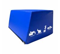 Amagogo Banco s Compacto Caja Ejercicios con Funda Extraíble Versátil para Casa