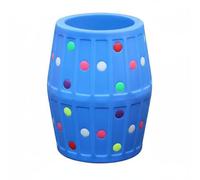 Amagogo Barril Sensorial Infantil Juguete de Espuma Acolchado Rodillo Actividades Motrices Juego Activo Plástico Suave Adecuado para Guarderías Jardines de, Azul