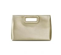 Amagogo Bolso de Noche para Mujer Bolso de Mano Bolso Bandolera Cartera Bolso Rectangular con Costuras Definidas en Piel Sintética Apto para Celebraciones