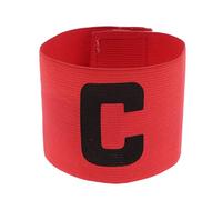 Amagogo Brazalete Fútbol Deportes Brazaletes Ajustables Fluorescente, rojo