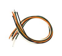 Amagogo Cable para bajo y guitarra eléctrica, cable de guitarra con conexión pushback, de conexión para instrumento AWG22 para selector de interruptores