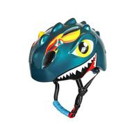 Amagogo Casco Infantil Bicicleta Niños Casco Protección Carcasa Absorbente Forro Suave de Ajuste y Correa Barbilla Adecuado para Ciclismo Patines Scooter, 金属蓝色, 50-54cm