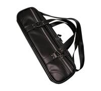 Amagogo Case de flauta Flute Proteger Bag Canvas Pocket con correa de hombro ajustable Ladera para la fiesta de los regalos Concierto de fiesta de regalos, Negro