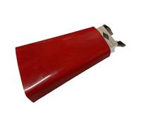 Amagogo Cencerro de percusión manual, campana de animación, cencerro musical ligero y portátil, cencerros para fiestas, celebraciones y conciertos, Rojo