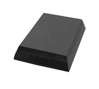 Amagogo Cojín Equilibrio Trapezoidal con Textura Cojín Antislizante Ejercicio Mente-Cuerpo Estable Almohadilla Soporte Ejercicio Mente-Cuerpo, Negro, Negro, Textura Parcial