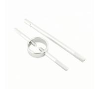 Amagogo Compresor Válvulas Motocicleta Compacto Anticorrosión, Compresor Resortes Válvula, Resistente, para Taller, 095 Plata - 097 Plata