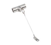 Amagogo Conector tubería para con cordón, Marinos portátiles, Acoplamiento Plegable para Anclaje Barcos, cabinas embarcaciones y, para Tubos de 2.2 Cm