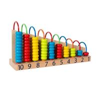 Amagogo conteo Madera, Laberinto clásico Cuentas, ábaco para y restar para jardín Infantes, Regalo Preescolar