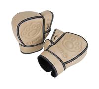 Amagogo Cubre cicleta Cuero Sintético | Impermeable, cubrepuños cicleta con Forro Felpa, Cómodo, para Conducción Invernal, Trayectos Diarios, ristas