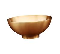 Amagogo Cuenco de latón Cuenco de meditación Utensilios para adorar a Buda Suministros para budista Cuenco para rituales con manchas Cuenco tibetano