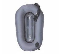 Amagogo de Buceo de Nylon de Compensación Dispositivo de Flotabilidad Bolsa Donut con Material Cordura y TPU Control Estable del Trim y Flotabilidad de 25lbs, Gris