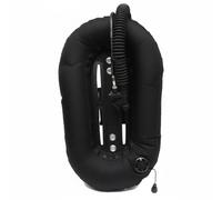 Amagogo de Buceo de Nylon de Compensación Dispositivo de Flotabilidad Bolsa Donut con Material Cordura y TPU Control Estable del Trim y Flotabilidad de 25lbs, Negro