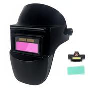 Amagogo de Soldador Casco Máscara Pantalla de, Máscara De Soldadura De Oscurecimiento Automático 103, Modelo Clásico, Con Linterna Frontal Y 10 Láminas Protectoras