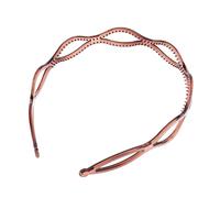 Amagogo Diadema Ola Banda para El Cabello Diadema Diadema Niñas, marrón