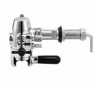 Amagogo Dispensador de Cerveza Llenador de Botellas Doble Tubo de Contrapresión Control de Espuma Materiales de Acero Inoxidable y Plástico Apto para Botellas, 38mm