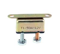 Amagogo Disyuntor de Automático 50 AMP 12V-28V Fusible Batería Coche Barco