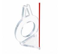 Amagogo Entrenador de con Ayuda de Alineación Cuerpo Acrílico Resistente Barra Vertical de Referencia y Diseñado para Adecuado para Práctica Entrenamiento Personal, para Billar De 8 Bolas 57.2mm