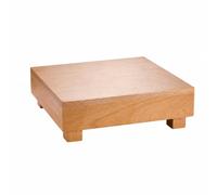 Amagogo Expositor Alimentos Rústico dor | Estructura Cuadrada Estable, Plato Postre, para Buffet, organizadores, fiestas , S