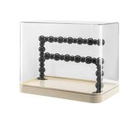 Amagogo Expositor de joyas minimalista, organizador de almacenamiento, soporte para lazos de pelo, pulseras, barra de casa, con Tapa