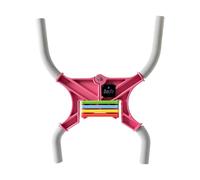 Amagogo Fortalecedor de Brazos, de Pecho para el hogar, Gimnasio, práctico, ergonómico, para Entrenamiento físico, ejercitador de Brazos de, Rosa