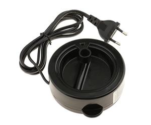 Amagogo Fusion Melt Glue Pot Olla Eléctrica para Fusión de Pegamento y Queratina de Extensiones con Material Resistente y Calentamiento, M