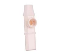 Amagogo Kazoo flauta mini fácil de aprender para principiantes instrumentos musicales de ajuste de piano para el ukulele violin teclón de regalo de regalo, Rosa
