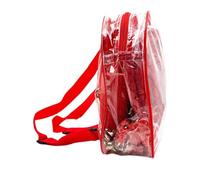 Amagogo Kit de Ecuestre con Bolsa de Almacenamiento. Suministros y para Montar, Practicar en Granja, en el Pasto y en el, Rojo