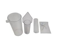 Amagogo Kits de Principio de Arquímedes, Modelo de Principio de flotación, Vaso de precipitados, Copa de desbordamiento, Herramienta educativa de flotabilidad