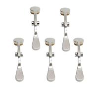 Amagogo Kits de reparación de de agua de trompeta, válvula de drenaje portátil, piezas de repuesto para trombón, Tuba, instrumentos profesionales de, 5 llaves de agua.