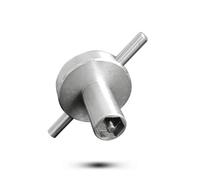 Amagogo Llave de Mandril para Taladro Llave Llave de Collet Llave de Apriete Herramienta para Portabrocas Metal Resistente para Entornos de Taller Exigentes