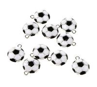 Amagogo Llavero Fútbol Colgante Collar Accesorio Multiusos Aleación Adecuado para Aficionados del Deporte Regalos Decoración de Bolsos Uso Diario