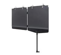 Amagogo Lyre Music Holder Marching Musical Sheet Clip reemplaza la fácil Instalación de la hoja de música para la trompeta oboe