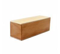 Amagogo Maraca de Arena de Madera Instrumento de Percusión Bloque Sonajero Educativo Manual Sensorial Infantil para Coordinación y Adecuada para de Música Práctica en Casa Actuaciones Grupales, M