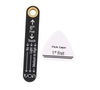 Amagogo Medidor de Alivio de Mástil para Alma de Guitarra Clásica, Herramienta de Medición de de 0,6", 0,8" Y 0,10"