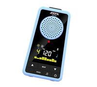 Amagogo Mini metrónomo, toque de, piezas de instrumentos musicales ajustables de volumen metrónomo electrónico portátil para piano de guitarra de violín, Azul