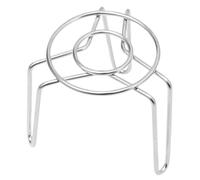 Amagogo Mini Vaporizador Rejilla Soporte Trébedes Acero Inoxidable para Cocinar Huevos de Codorniz Es Compatible con Olla a Presión y Utensilios de Cocina, Largo