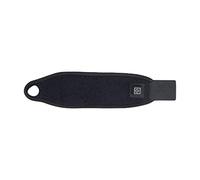 Amagogo Muñequera con calefacción eléctrica Muñequera Suave Reutilizable Ajustable Unisex Protector de muñeca Calentador de muñeca Almohadilla de, negro