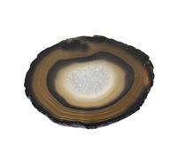 Amagogo Natural Piedra Irregulares Cristal Colgante Pendiente Hecho a Mano sin Adecuado para Decoración de Mesa Arte y, Negro, tal como se describe