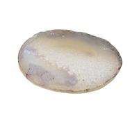 Amagogo Natural Piedra Irregulares Cristal Colgante Pendiente Hecho a Mano sin Adecuado para Decoración de Mesa Arte y, Gris sin procesar, tal como se describe