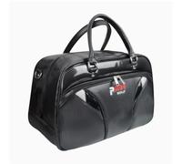 Amagogo Outdoor Golf Case Bolsa de Golf Estuche Maletín Funda Deporte con Compartimento Principal Bolsillo con Cremallera Bucles Laterales Material PU, Negro